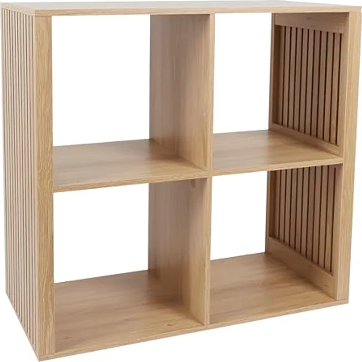 HOME DECO FACTORY Kommode Skandinavisch 3 Schubladen Holzoptik