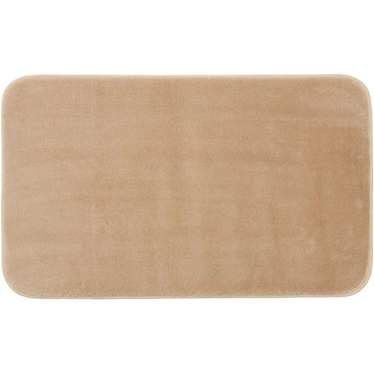 Gözze Badematte Rio Premium, Höhe 18 mm, rutschhemmend beschichtet, fußbodenheizungsgeeignet, schnell trocknend, Polyester, rechteckig, Badteppich, Uni Farben, waschbar, rechteckig & rund erhältlich