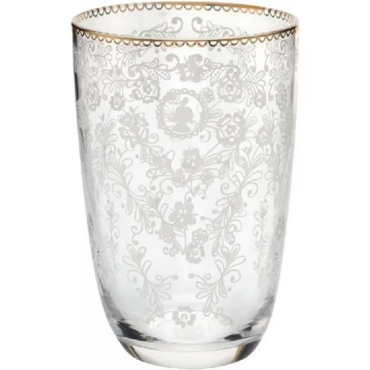 Pip Studio Longdrinkglas Floral Glas Klar (400ml) 51.131.002
