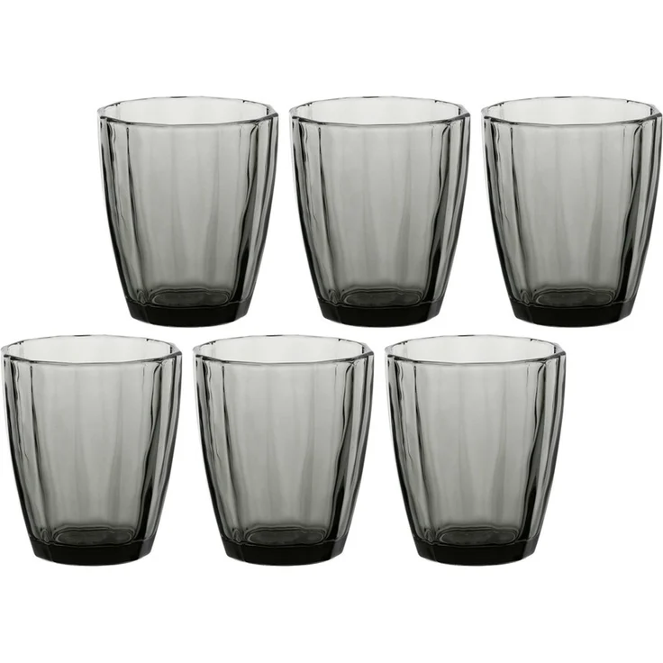 Rose&Tulipani Rose&Tulipani 6er Set Gläser 320 ml grau R116500006Z
