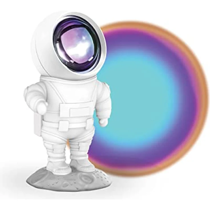 MOB – MOBILITY ON BOARD Astrolight Nachtlicht, dekorative Zimmerlampe mit 10 Stunden Laufzeit und Micro-USB-Anschluss, Rainbow – Bild 1