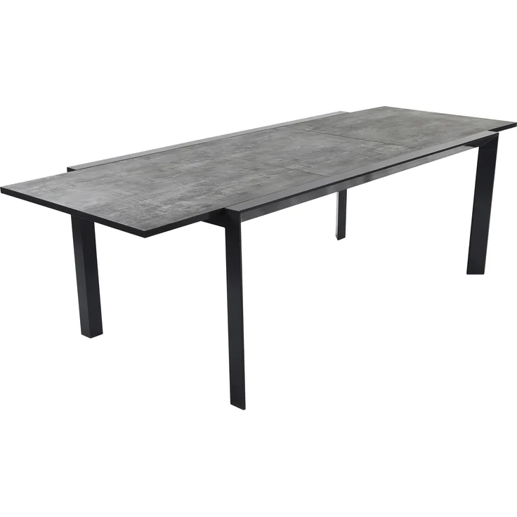 Gardissimo PSPC Alu-Ausziehtisch Gartentisch 190/260x100cm anthrazit – Bild 10