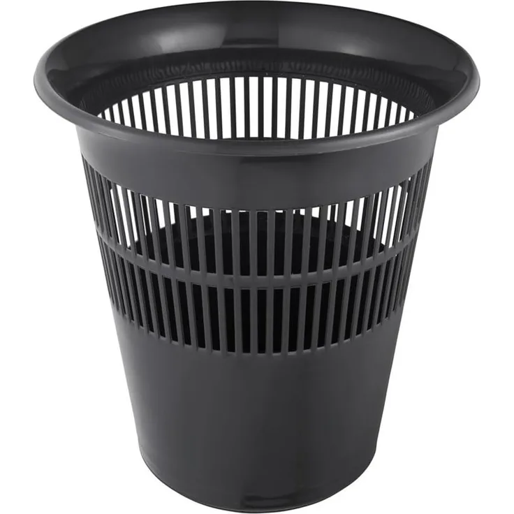 keeeper Papierkorb, Polypropylen, Grau-Graphit, 29 x 31 x 29 cm