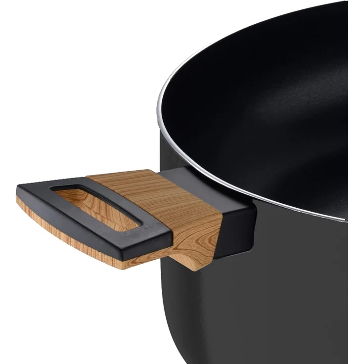 Topf mit Deckel EARTH BLACK (DH 20x11.50 cm) – Bild 5