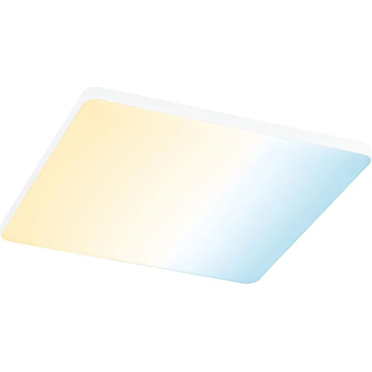 Paulmann 79959 LED Einbaupanel Smart Home Zigbee Veluna Edge IP44 200x200 mm Tunable White
