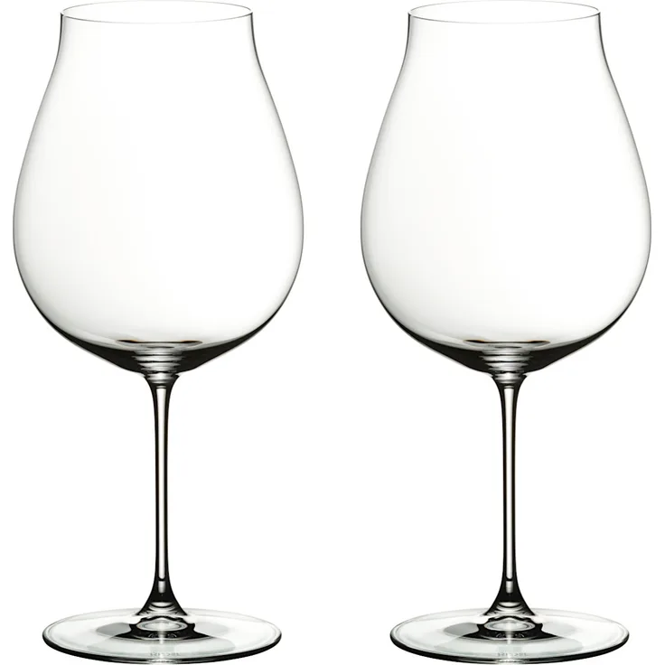 RIEDEL 6449/67 VERITAS Neue Welt Pinot Noir, Nebbiolo & Rosé Champagnerglas 2er Set