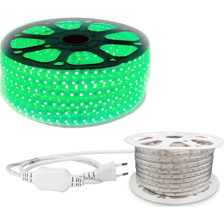 5m Warmweiss LED Strip Streifen 60x 5050 SMD pro meter - IP65 für innen und Außen – Bild 4