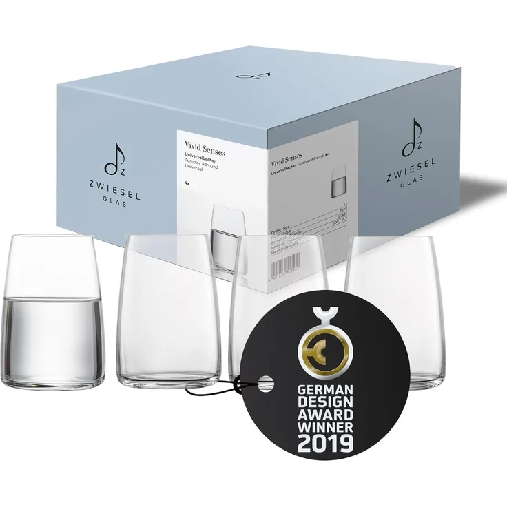 Zwiesel Glas VIVID SENSES Universal-Becher 4er Set