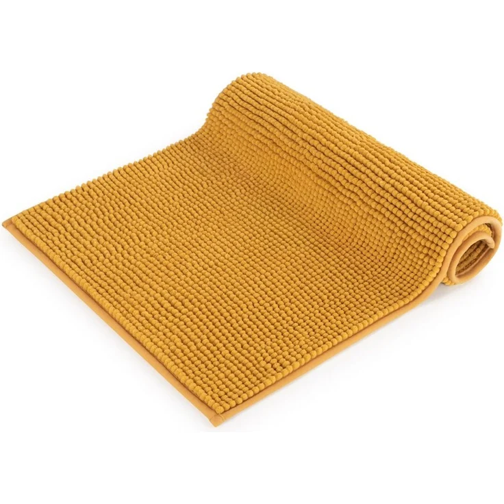 Blumtal Badematte Chenille weicher Badezimmerteppich, strapazierfähig, rutschfest, Polyester, Läufer, 40°C maschinenwaschbar – Bild 5