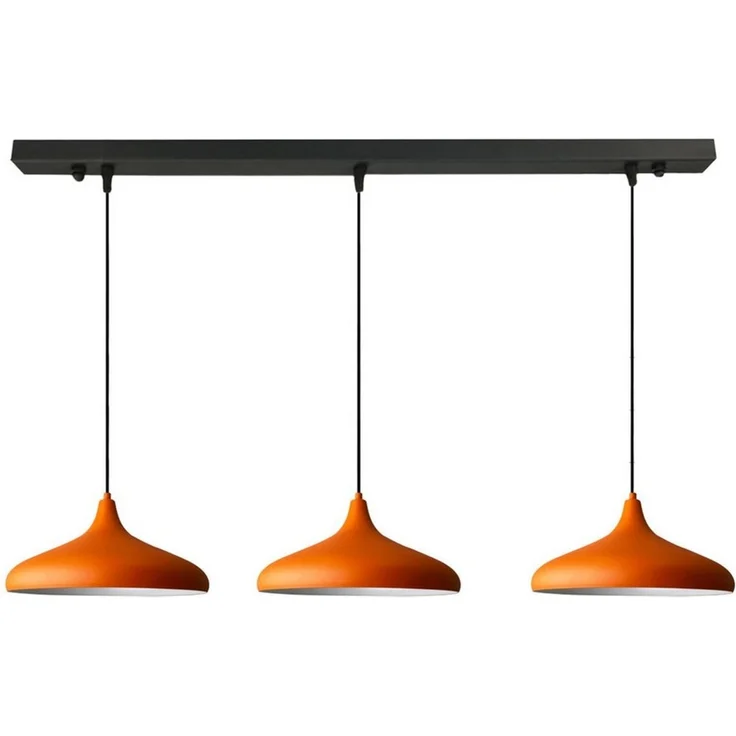 Bamyum Pendelleuchte Pendelleuchte Champion Trio Metall Ø35cm, Modern Hängelampe, ohne Leuchtmittel – Bild 5