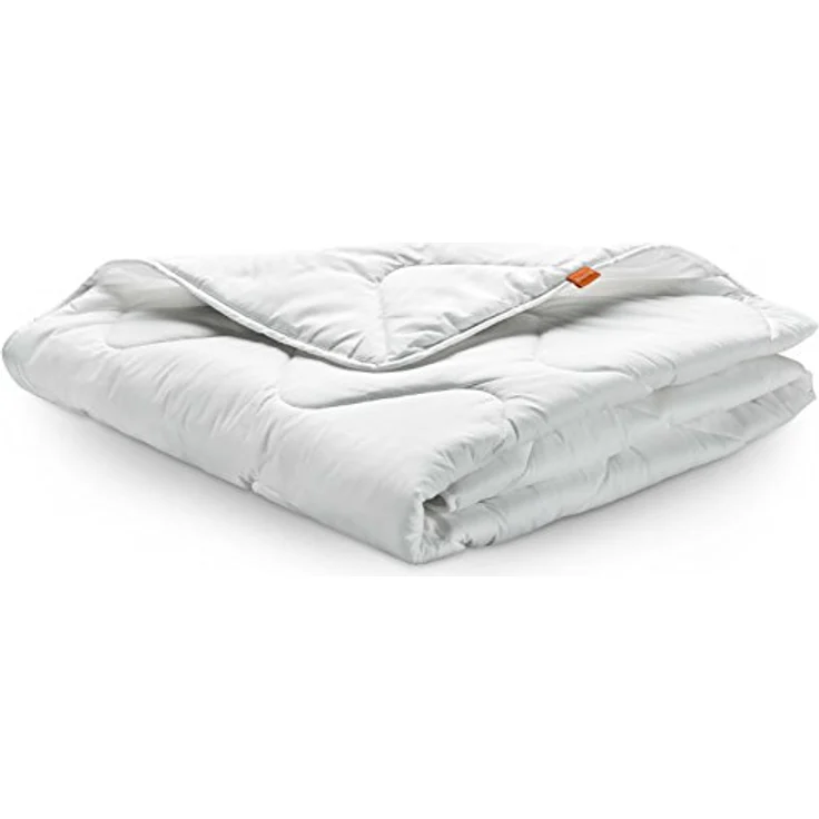sleepling Bettdecke 135x200 cm, Sommerdecke, Sommerbettdecke leicht 135x200, Made in EU, Ökotex 100, Waschbar 60 Grad, 100% feine Mikrofaser, Basic 100 – Bild 2