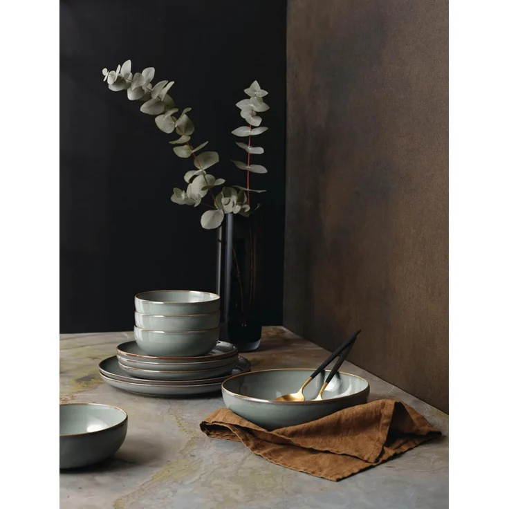 ASA SELECTION Geschirr-Set SAISONS eucalyptus Starterset 18tlg, Steinzeug – Bild 6
