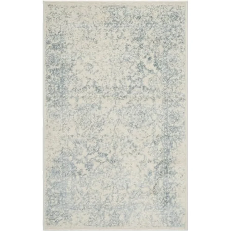 Safavieh Akzent-Teppich 76x122 cm - Adirondack Collection - Transitional Design, Elfenbein & Schiefer, Pflegeleichte Synthetikmischung, Ideal für Wohnzimmer, Schlafzimmer, Büro – Bild 7
