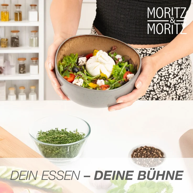Moritz & Moritz ORGANIC Servierschale 2er - Amber – Bild 5
