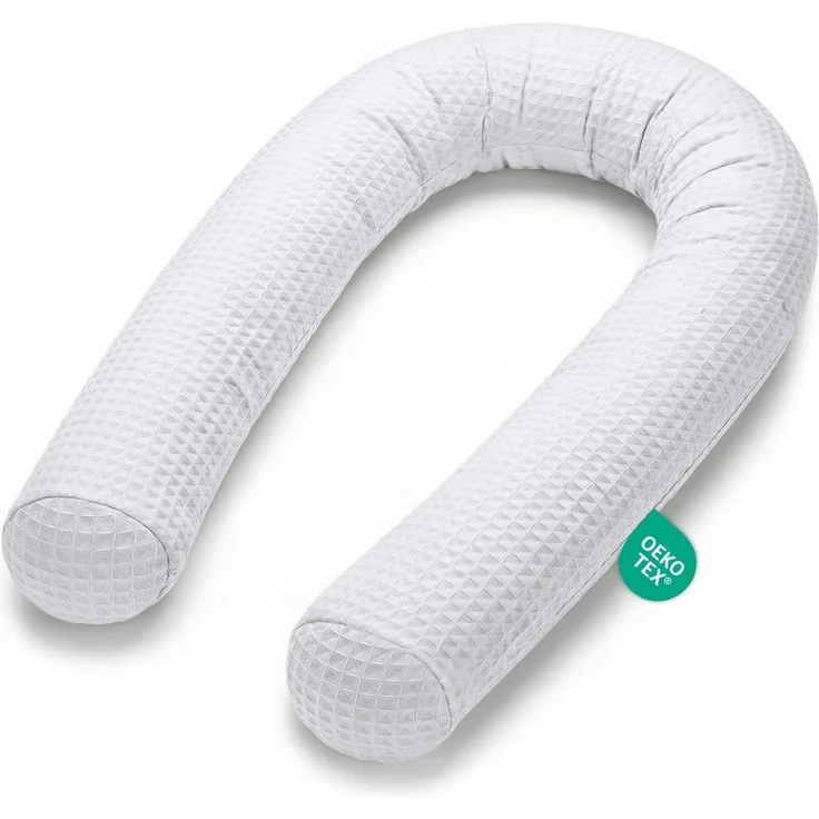 Totsy Baby Seitenschläferkissen Bettschlange Body Pillow - Kopfkissen lang Bettrolle Schlafkissen – Bild 3