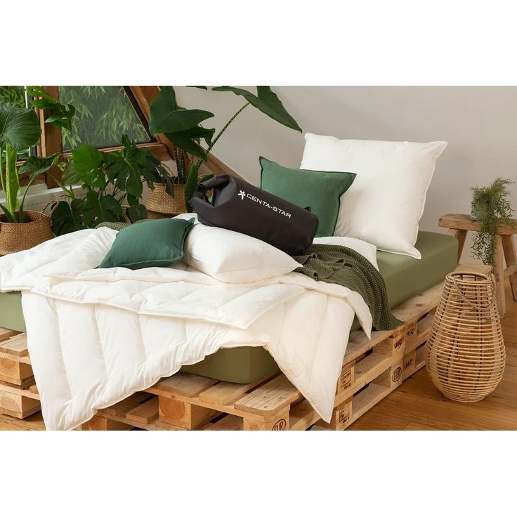 Centa-Star Naturfaserbettdecke Veggie, Bettdecke in 135x200 cm und weiteren Größen, für Sommer oder Winter – Bild 5