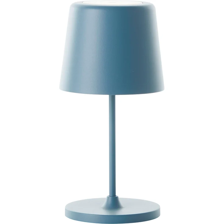 Brilliant Lampe Kaami LED Außentischleuchte 37cm hellblau Metall/Holz blau 2 W LED integriert – Bild 7