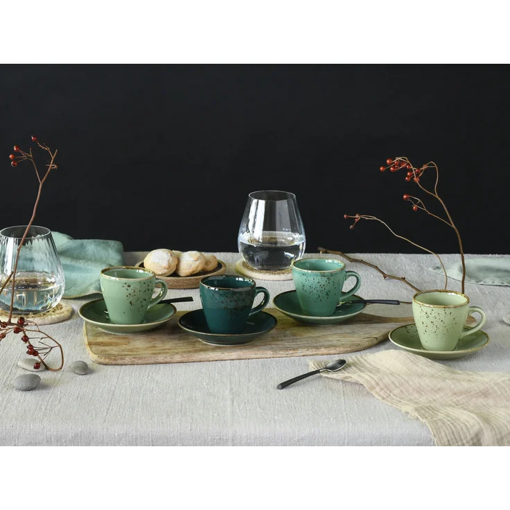 Nature Collection Green Life, Espressotassen 8-tlg – Bild 2
