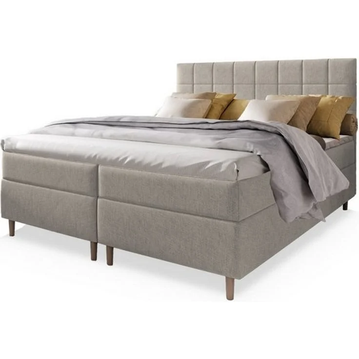 Masseno Boxbett IBIZA 140x200 cm mit Bonell Matratze und Topper – Bild 4