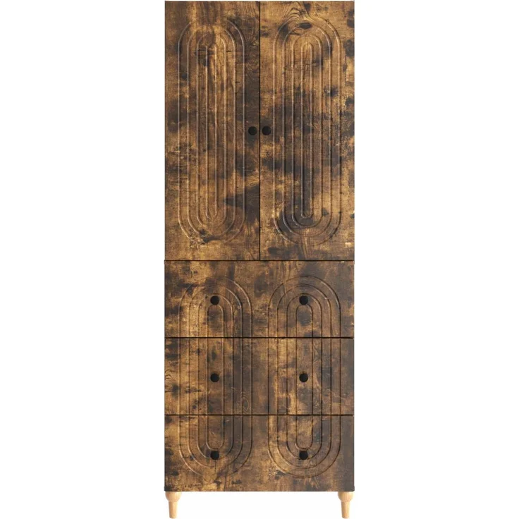 vidaXL Schrankset 2 pcs 66 x 34,5 x 90 cm Holzwerkstoff 3416462 – Bild 4