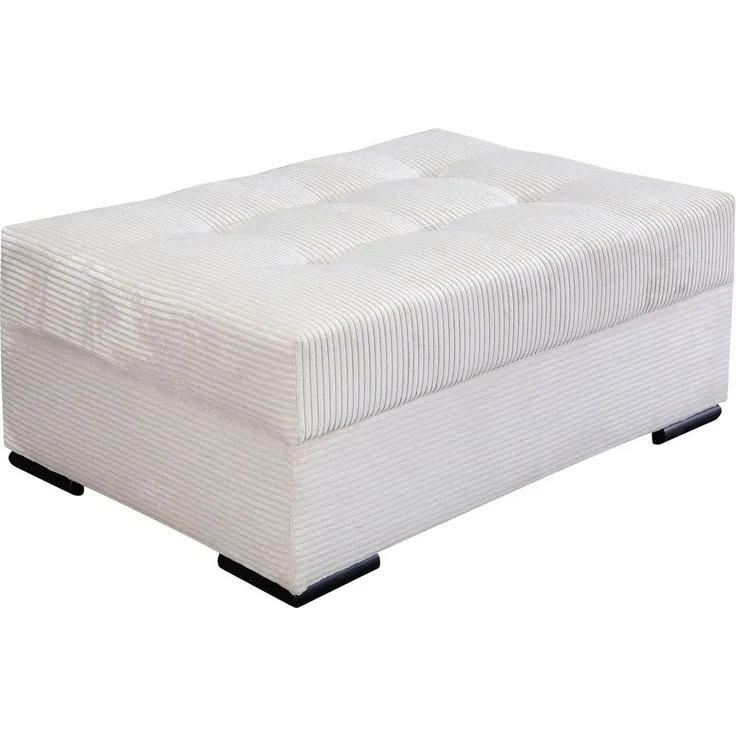 COLLECTION AB Hocker Josy, Frei im Raum stellbar,komfortabler Federkern, Individuell kombinierbar