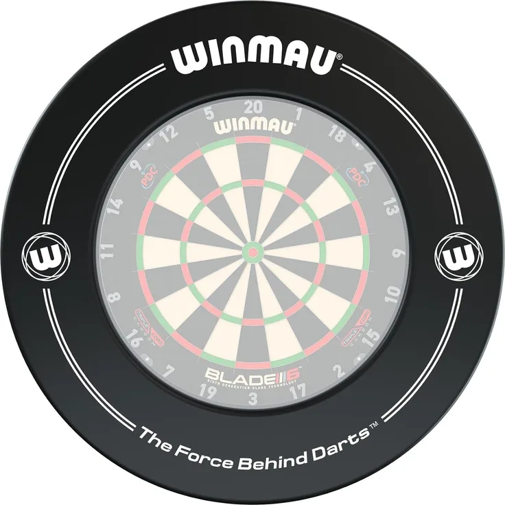 WINMAU Printed Black Dartscheibe Surround
