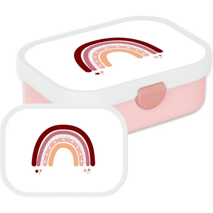 Mepal Lunchbox Mepal Campus 750 ml Lunchbox Regenboog - Hellrosa – Bild 1