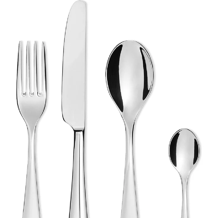 Alessi Besteck-Set Nuovo Milano (5180/3 ) (24-teilig) 5180S24 – Bild 3