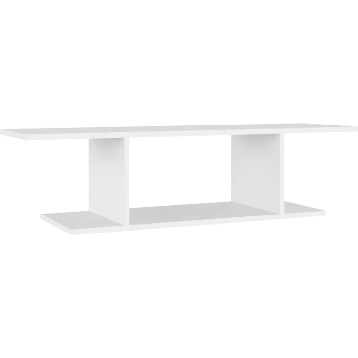 TV-Wandschrank, TV Hängeboard Hängeschrank Weiß 103x30x26,5 cm – Bild 2