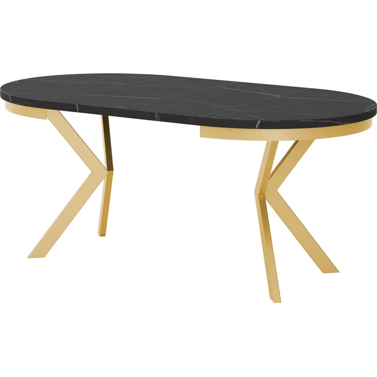 Esstisch Ewagio Cashmere 120 (Farbe: Cashmere / Cremona Cannolo) – Bild 3