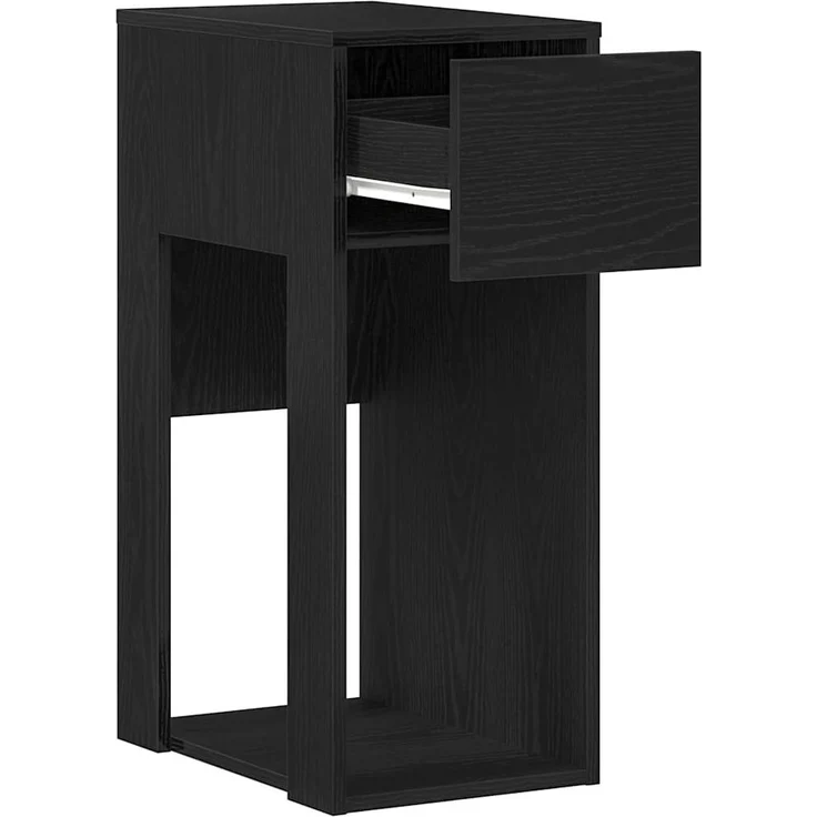 vidaXL Computerschrank mit Schublade Schwarz 30x44x74 cm 858732 – Bild 3