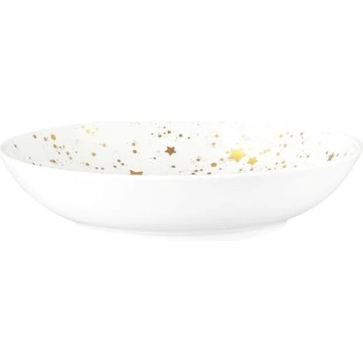 Seltmann Weiden Suppenteller Liberty - Golden Stars, (1 St), Teller rund 21 cm – Bild 1