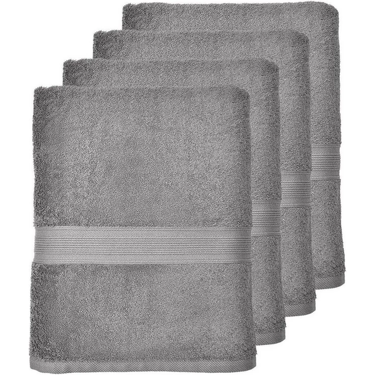 leevitex® Handtücher 4er-Set, 50 × 100 cm, aus 100% Baumwolle, Frottee (Set, 4-St), OEKO-TEX® STANDARD 100 zertifiziert und hochwertig verarbeitet – Bild 2