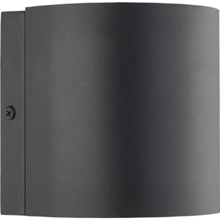 Lindby LED Wandleuchte außen Gladis, spritzwassergeschützt in Schwarz, 2-flammig aus Aluminium für Außenbereich, energiesparende Wandlampe