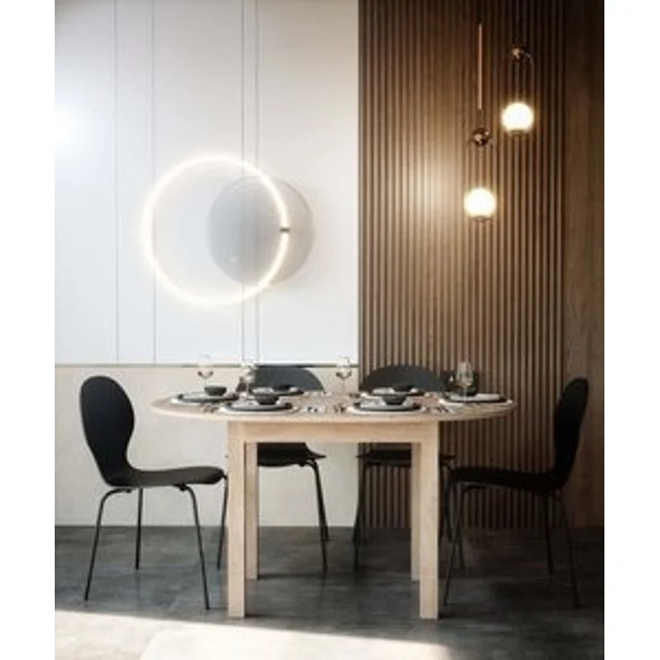 Newroom Esstisch Noa, ausziehbar bis 140cm Sonoma Eiche Küchentisch Speisetisch – Bild 6