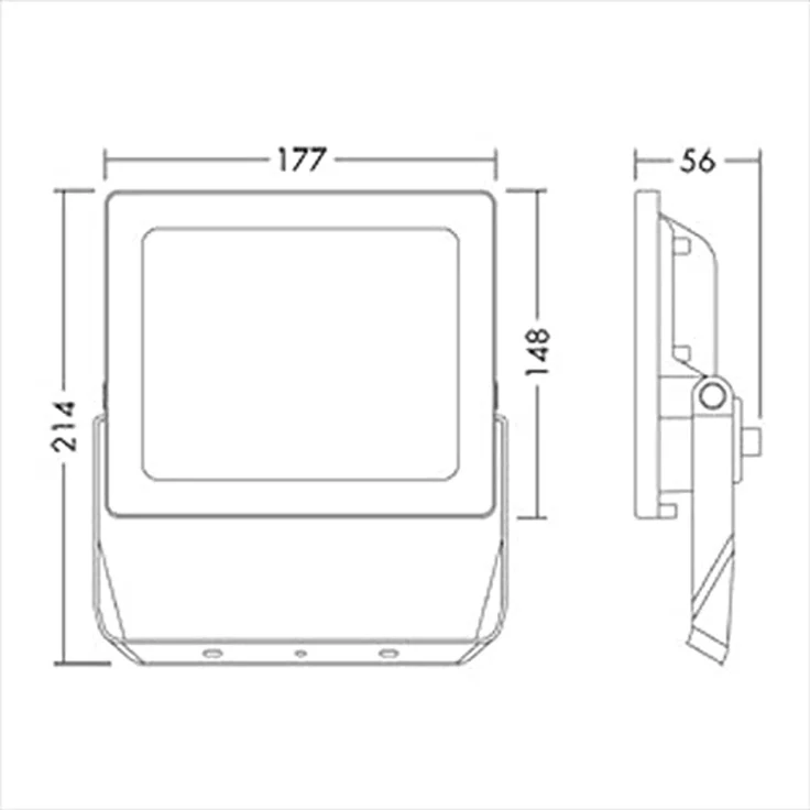 Zumtobel 96635647 Leonie Varioflex IP65 40W 830/35/40 LED-Strahler – Bild 5