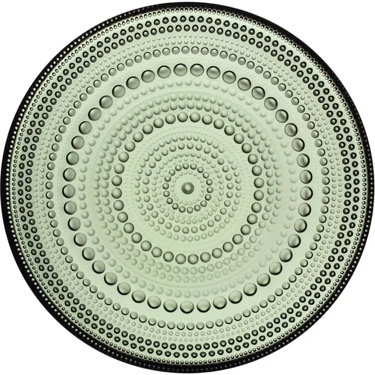 iittala Kastehelmi Teller 17 cm tannengrün