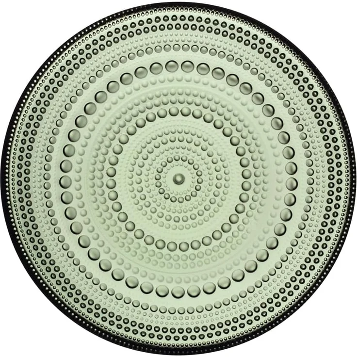 iittala Kastehelmi Teller 17 cm tannengrün