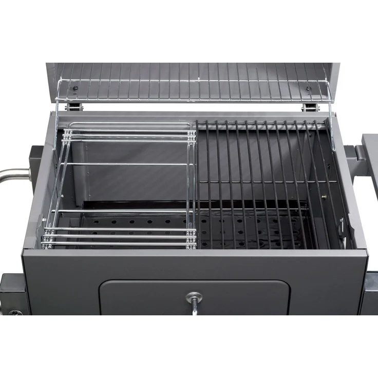 tepro Grillzubehör Hauptrost 28x39 cm für Rost-in-Rost-System - eckig, verstellbare Grillrosttiefe, ca. 39-50 cm Chrome – Bild 4