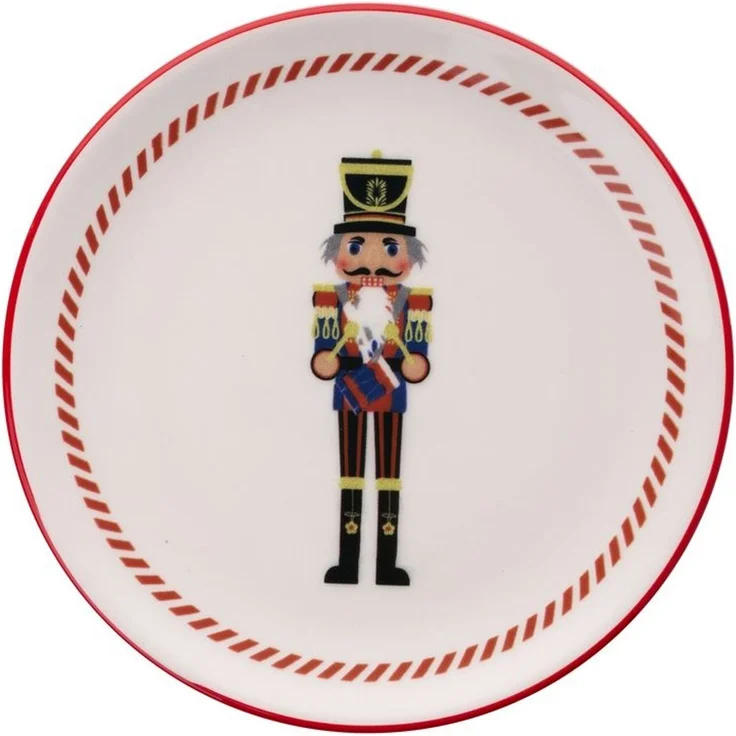 Hermia Concept 'Soldier' Dessertteller-Set (6-teilig), Mehrfarbig, 19,3 x 19,3 x 2 cm – Bild 2