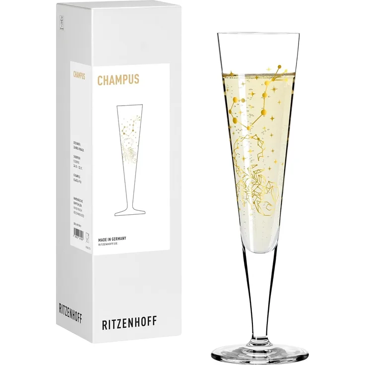 Ritzenhoff Astrologie Champagner 10 Skorpion Z. Mubaza H25