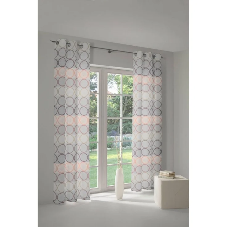 Wirth Vorhang Zirbello (1 St), Ösen, blickdicht, Jacquard – Bild 2