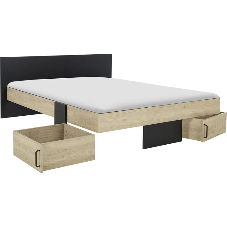 Calicosy Bett mit Stauraum 160x200 cm - Swive - Kastanie – Bild 4