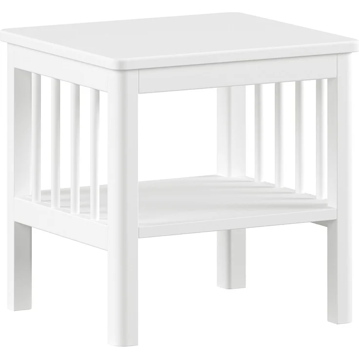 Einzelbett Set 90x200 Keeley Buche Weiß Massivholz Schrank Komfort – Bild 4