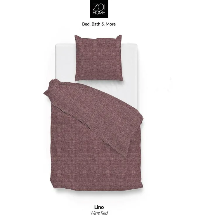 ZO HOME Kissenbezüge 2 Stück Zo! Home Cotton Kissenbezüge 40x80 Lino, (2 Stück)