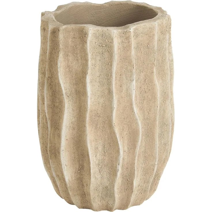Blumenkübel ATTERSEE 32 cm Beige – Bild 1