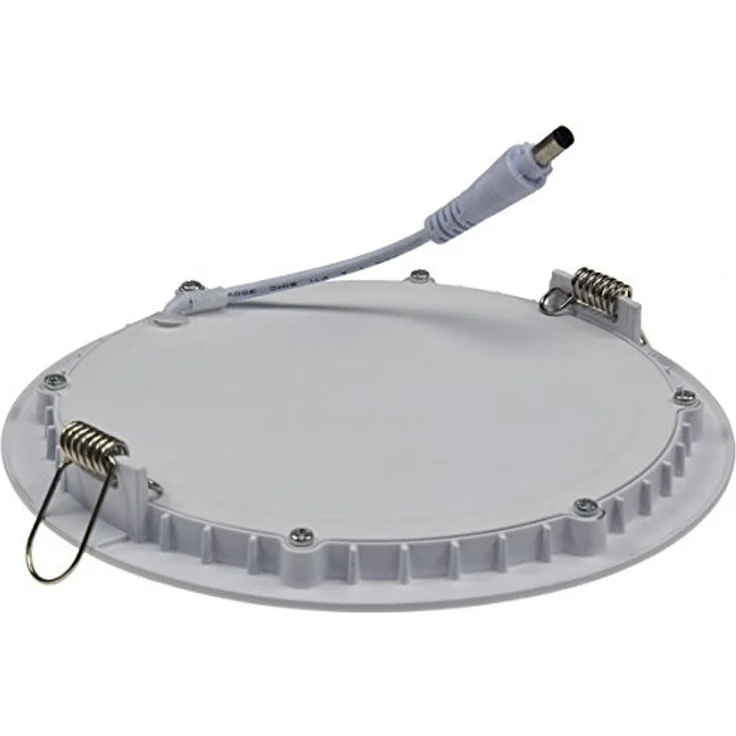 LED Panel Rund Deckeneinbau Ø 17cm 12W 870Lumen inkl. Trafo Weiß – Bild 2