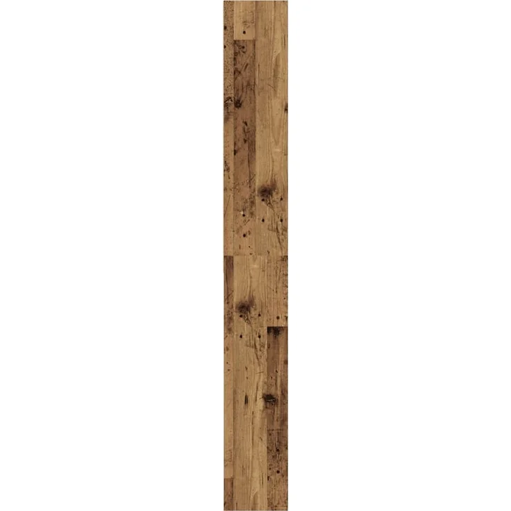 vidaXL Waschmaschinenregal Altholz-Optik 64x24x190 cm 856643 – Bild 7