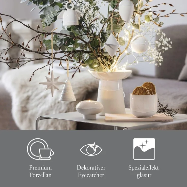 like. by Villeroy & Boch Winter Glow Vase 15,1 cm – Bild 3