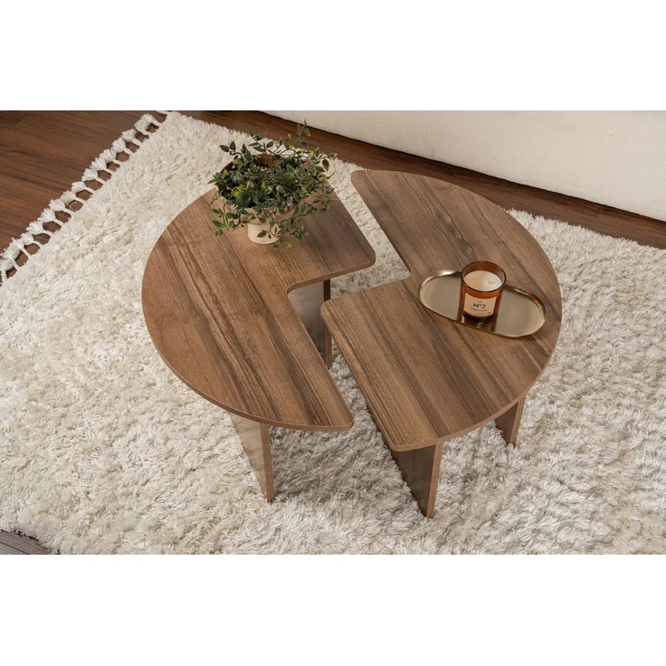 Skye Decor Couchtisch 100% MELAMINE COATED PARTICLE BOARD, 90 cm x 41 cm x 18 mm 241NRD14 – Bild 3